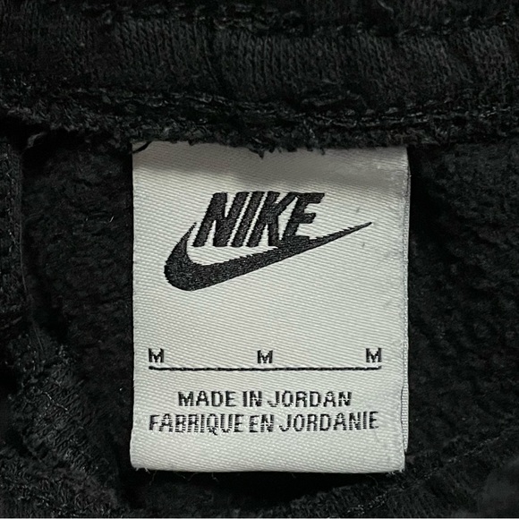 Nike Black Fleece Joggers Sweatpants Women’s Medium - Picture 7 of 11